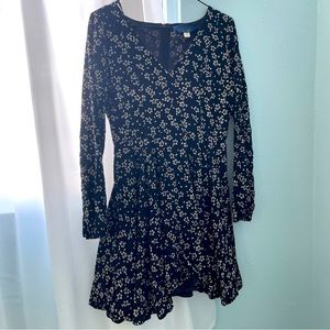 Long sleeve floral dress